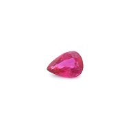 0.73 ct Pear Red Natural Ruby