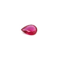 0.55 ct Pear Red Natural Ruby