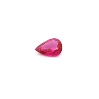 0.70 ct Pear Red Natural Ruby