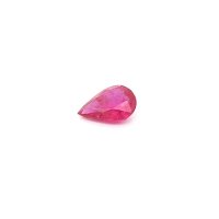 0.70 ct Pear Red Natural Ruby