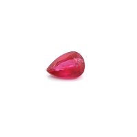 0.91 ct Pear Red Natural Ruby
