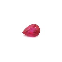 0.94 ct Pear Red Natural Ruby
