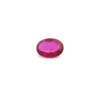 0.76 ct Oval Red Natural Ruby