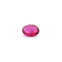 0.87 ct Oval Red Natural Ruby