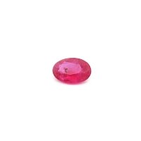 0.84 ct Oval Red Natural Ruby
