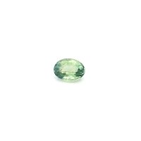 0.60 ct Oval Green Natural Sapphire
