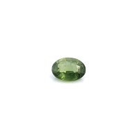 0.63 ct Oval Green Natural Sapphire