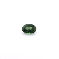 0.61 ct Oval Green Natural Sapphire