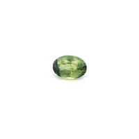 0.76 ct Oval Green Natural Sapphire
