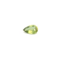 0.46 ct Pear Green Natural Sapphire