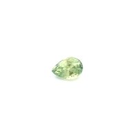 0.59 ct Pear Green Natural Sapphire