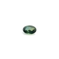 0.48 ct Oval Green Natural Sapphire