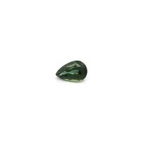 0.54 ct Pear Green Natural Sapphire