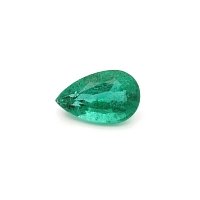 2.07 ct Pear Green Natural Emerald