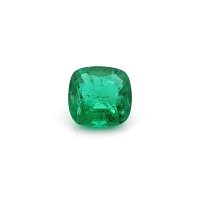 2.00 ct Cushion Green Natural Emerald