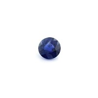 0.90 ct Round Blue Natural Sapphire