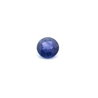 0.78 ct Round Blue Natural Sapphire