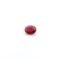 0.43 ct Oval Red Natural Ruby