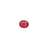 0.42 ct Oval Red Natural Ruby