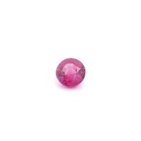 0.85 ct Round Red Natural Ruby