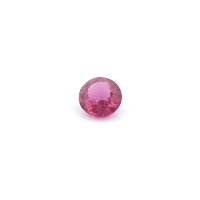 0.66 ct Round Red Natural Ruby