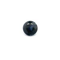 1.22 ct Round Blue Natural Sapphire