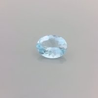 0.96 ct Oval Blue Natural Aquamarine