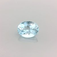 1.34 ct Oval Blue Natural Aquamarine