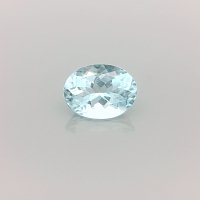 1.13 ct Oval Blue Natural Aquamarine