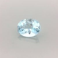 1.73 ct Oval Blue Natural Aquamarine