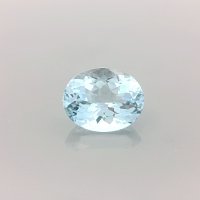 1.83 ct Oval Blue Natural Aquamarine