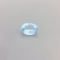 0.71 ct Oval Blue Natural Aquamarine