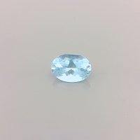 0.74 ct Oval Blue Natural Aquamarine