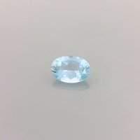 0.63 ct Oval Blue Natural Aquamarine
