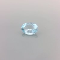0.69 ct Oval Blue Natural Aquamarine