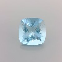4.63 ct Cushion Blue Natural Aquamarine