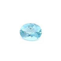 1.62 ct Oval Blue Natural Aquamarine