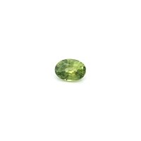 0.60 ct Oval Green Natural Sapphire