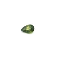0.55 ct Pear Green Natural Sapphire