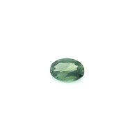 0.63 ct Oval Green Natural Sapphire