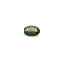 0.67 ct Oval Green Natural Sapphire