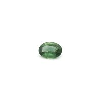 0.57 ct Oval Green Natural Sapphire