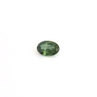 0.47 ct Oval Green Natural Sapphire