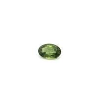 0.57 ct Oval Green Natural Sapphire