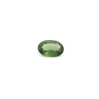 0.59 ct Oval Green Natural Sapphire