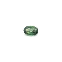 0.66 ct Oval Green Natural Sapphire