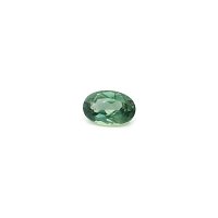 0.66 ct Oval Green Natural Sapphire