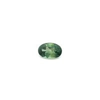0.56 ct Oval Green Natural Sapphire