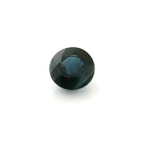 2.91 ct Round Blue Natural Sapphire