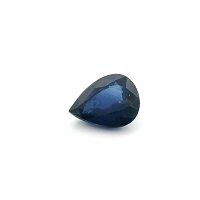 2.02 ct Pear Blue Natural Sapphire